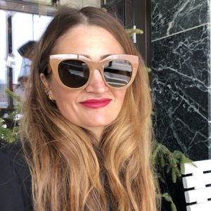 Le Specs Air Heart Sunglasses